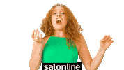 girl sneezing Sticker by Salon Line
