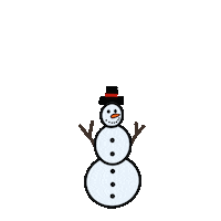 Christmas Snow Sticker
