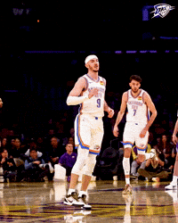 Oklahoma City Basketball GIF by OKC Thunder