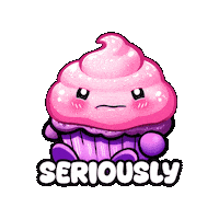 Serious Mood Sticker by Candy Kult Land