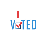 nrdc_action vote i voted elections vote2020 Sticker