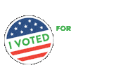 Voting 2020 Elections Sticker by Theresa Greenfield for Iowa