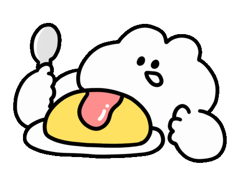Eat Sticker by おめがちゃん