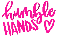 humblehandsjuelie humble humble hands Sticker