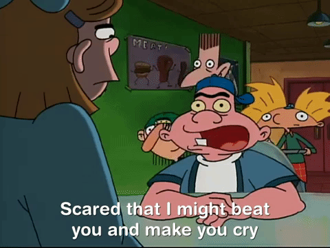 hey arnold nicksplat GIF