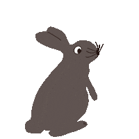 Easter Bunny Sticker by deinechristine