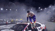 Happy Denny Hamlin GIF by NASCAR