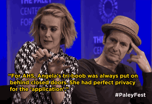sarah paulson amercian horror story GIF by The Paley Center for Media
