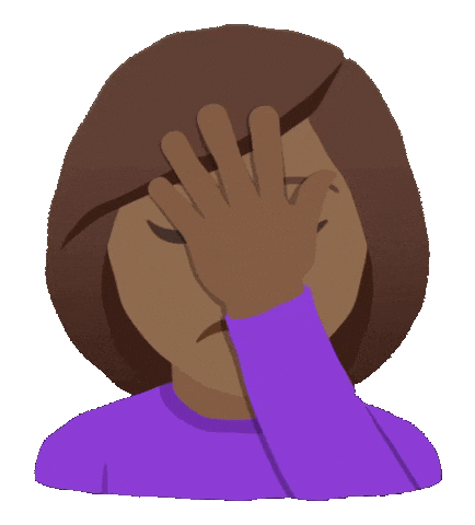 Oh No Oops Sticker by Baruch Geuze