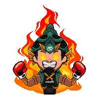 Workout Tinju Sticker by DEWAVEGAS ASIA