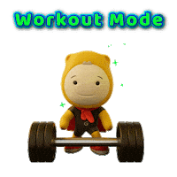 Beast Mode Fitness Sticker by Gumazing