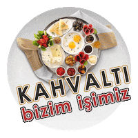 lebessos kahvaltı kahvalti lebessos kahvaltı bizim işimiz Sticker