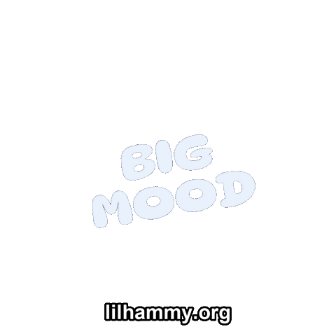 lilHammy modern humorous big mood lilhammy Sticker