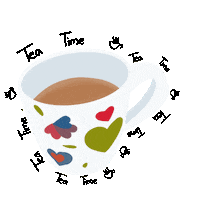 Good Morning Tea Sticker