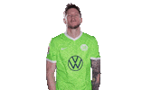 Happy Football Sticker by VfL Wolfsburg