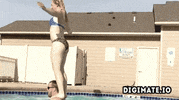 Pool Fail GIF by Digimate.io