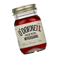 odonnell jar moonshine schnaps liqueur Sticker