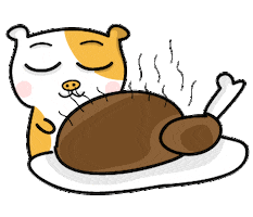 smell eat Sticker by ouou