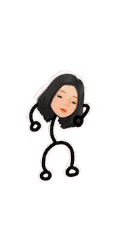 Dancing Girl Love Sticker