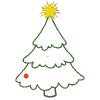 Happy Merry Christmas Sticker
