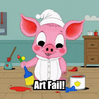 Art Frustration GIF by The Pigasso
