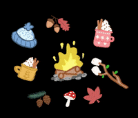 AtelierDav nature new post post cozy GIF