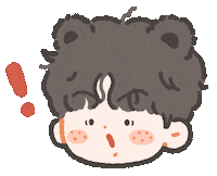 Bear Omg Sticker