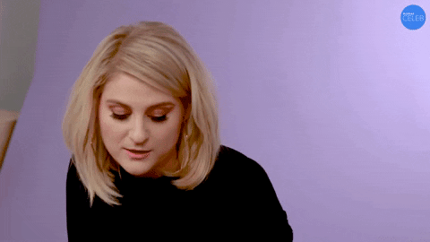 Stress Out Meghan Trainor GIF by BuzzFeed