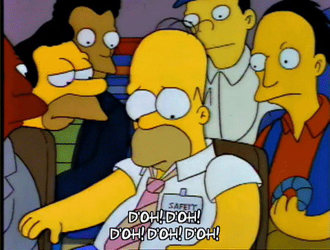 Angry Season 4 GIF by The Simpsons
