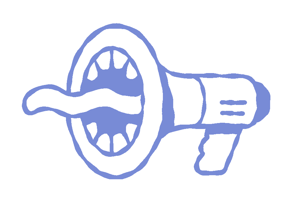 Voice Megaphone Sticker by Gregory Darroll