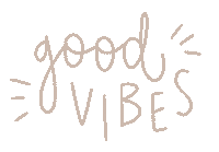 Shining Good Vibes Sticker by drawzdek