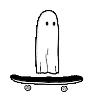 Halloween Ghost Sticker