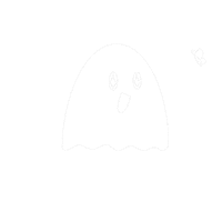 Oordinaery happy sticker ghost butterfly Sticker