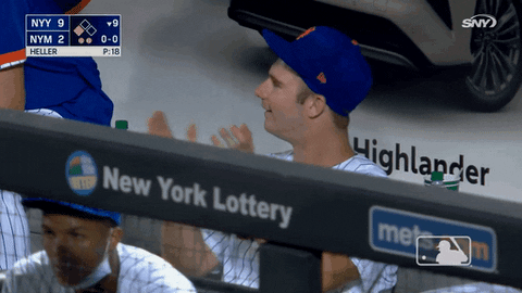 Ny Mets Clapping GIF by New York Mets