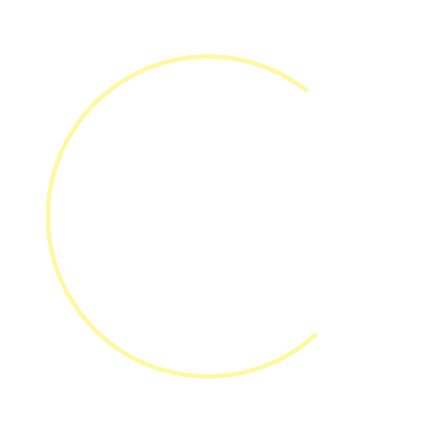 Yellow Circle Sticker