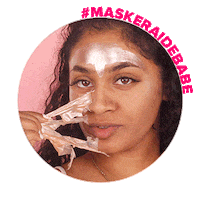 pink beauty Sticker by MaskerAide