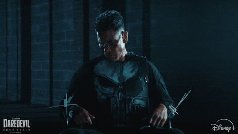 The Punisher GIF by Marvel Studios