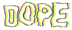 Art Glitch Sticker