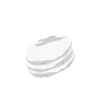 LeesArrt party food foil guam Sticker