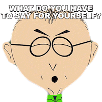 Mr Mackey Apology Sticker by South Park