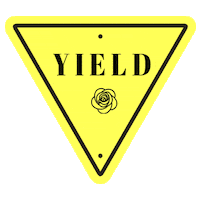 Yield Sticker by SAINT RUE