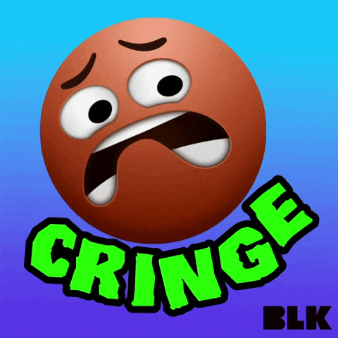 Cringe World Emoji Day GIF by BLK