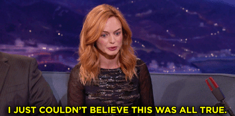 heather graham GIF by Team Coco