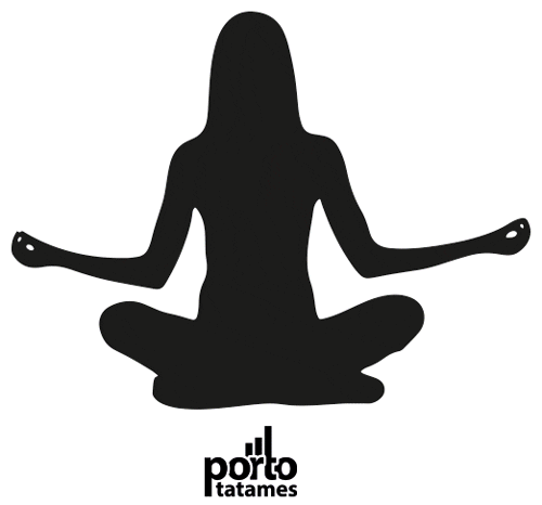 Good Vibes Yoga Sticker by Porto Tatames