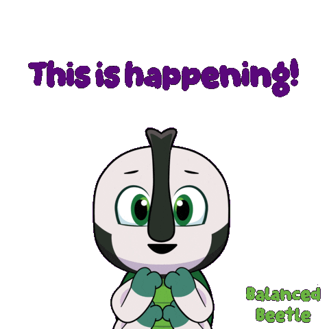 This Is Happening Yes Sticker by VeeFriends