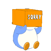 Sad Forgive Me Sticker by Pudgy Penguins