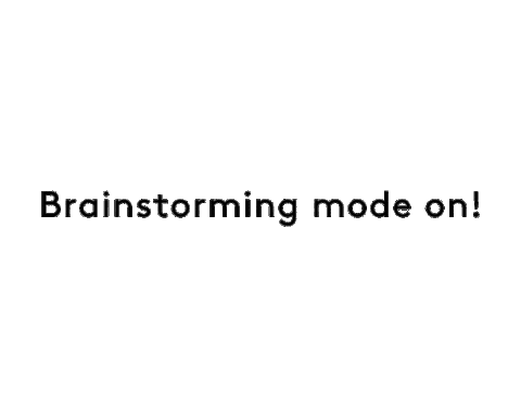 Text Brainstorming Sticker by Ny Studio