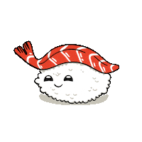 Sushi Vixlogo Sticker by VIX