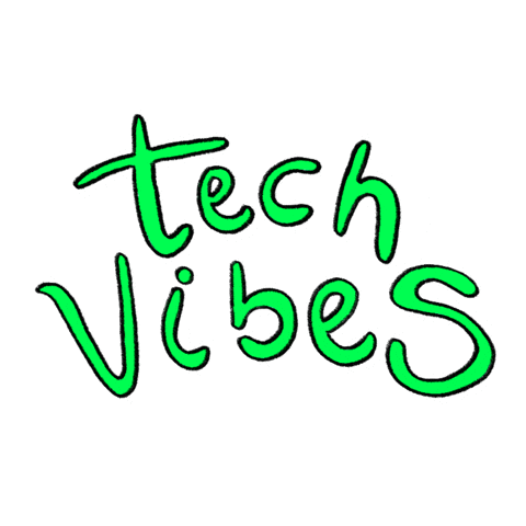 Vibes Tech Sticker by Por Mais um Like