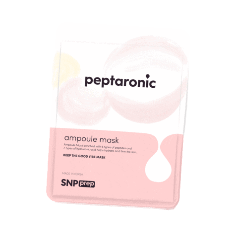 snpofficial_id giphyupload pink skincare mask Sticker